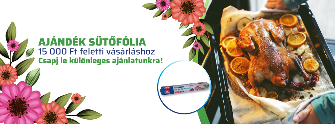 Ajándék sütőfólia