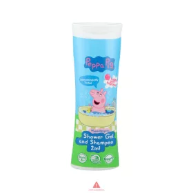 Peppa Malac tusfürdő és sampon 2in1 300 ml - Bubble Gum