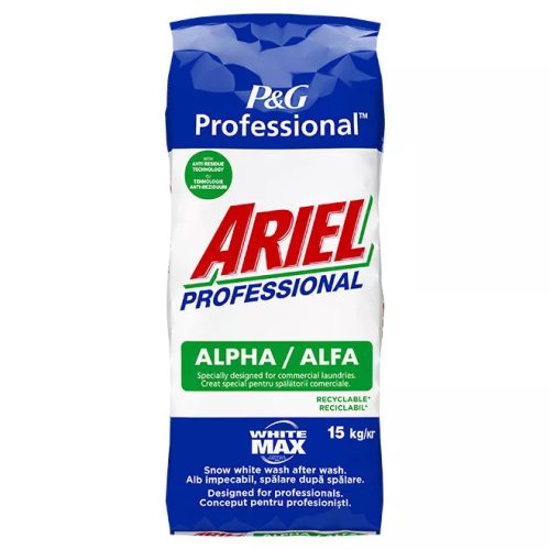 Ariel Alfa Whitemax mosópor 15kg  Fehér