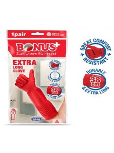 Bonus Extra hosszú gumikesztyű 38 cm,  S   B043