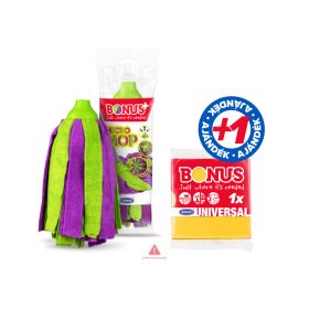 Bonus+ MicroMOP felmosófej + ajándék törlőkendő B2629
