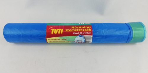 Tuti húzózáras szemeteszsák 110L Extra 10db/roll