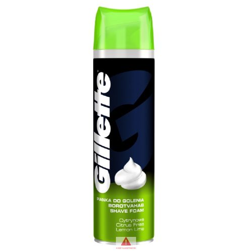 Gillette borotvahab 200ml Lemon-Lime