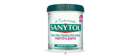 Sanytol Fertőtlenítő Folteltávolító Por 450g
