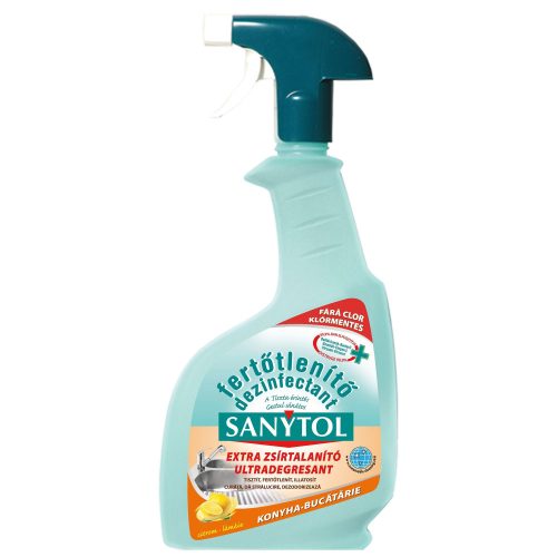 Sanytol fertőtlenítő konyhai spray 500ml Citrom