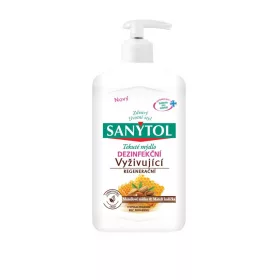   Sanytol Folyékony szappan antibakt. pumpás 250ml Tápláló (Mandula)