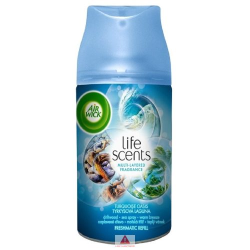 Air Wick Fresh Matic illatosító ut. 250ml Turquoise Oasis,