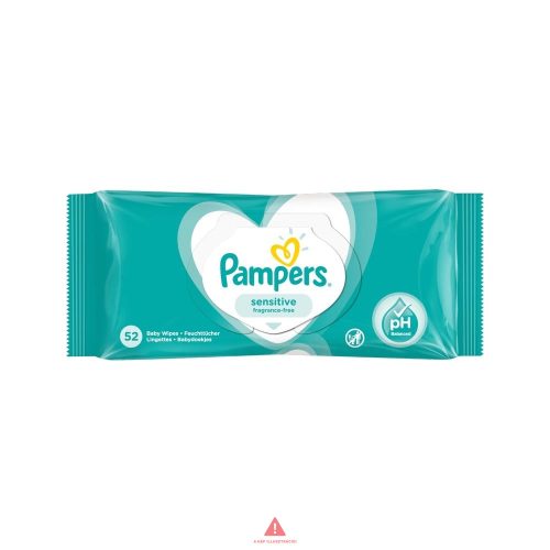 Pampers baba törlőkendő 52db Sensitive Protect