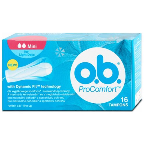 OB tampon 16db-os mini Pro Comfort Dynamic Fit