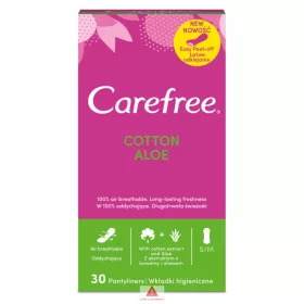 Carefree tisztasági betét 30db-os Aloe Vera