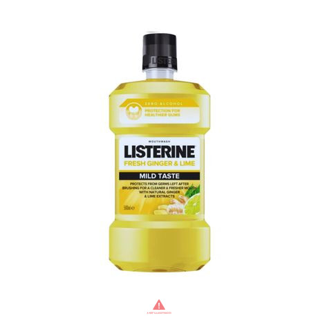 Listerine szájvíz 500ml Ginger&Lime