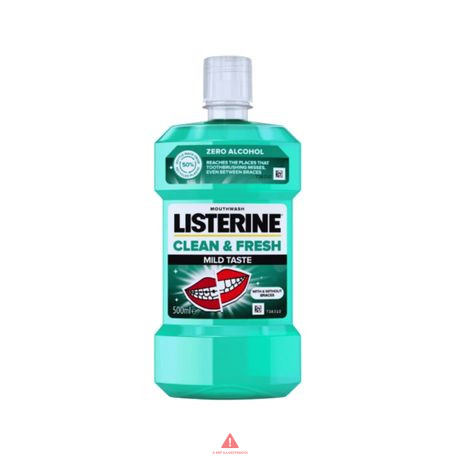 Listerine szájvíz 500ml Clean&Fresh
