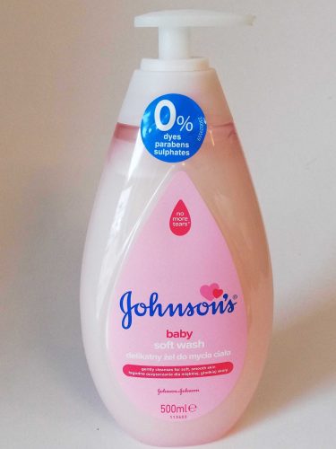 Johnson's babafürdető 500ml Soft Wash