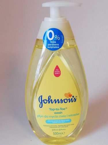 Johnson's babafürdető 500ml Pumpás Top-to-Toe