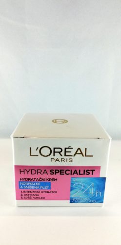 Loreal Hydra Spec. arckrém 50ml 24ó normál és vegyes bőrre