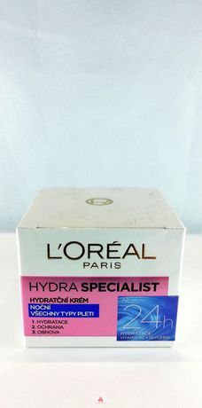 Loreal Hydra Spec. arckrém 50ml 24ó éjszakai minden bőrtípusra
