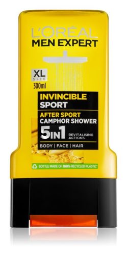 Loreal Men Expert Tusfürdő 300ml férfi Invincible Sport 5in1