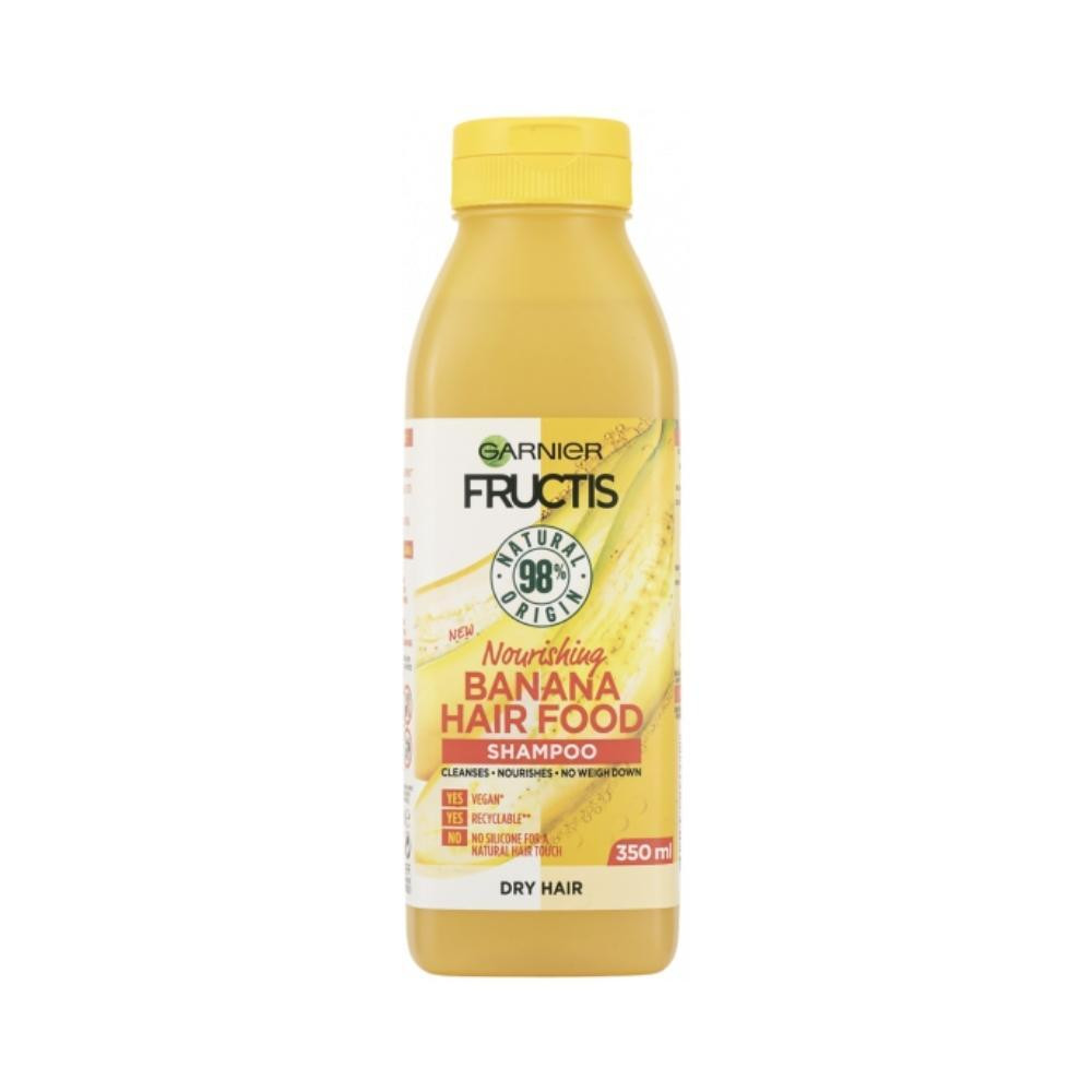 Fructis Hair Food Sampon 350ml Banana - Best Clean Best Higi