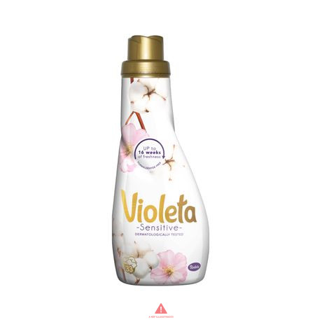 Violeta Öblítő Konc. mikrokapszulákkal 900ml (33mos.) Sensitive (Fehér)