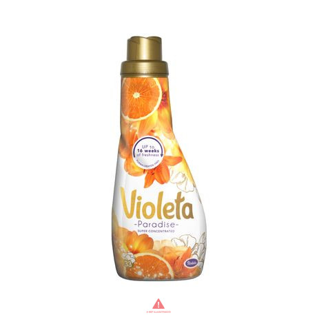 Violeta Öblítő Konc. mikrokapszulákkal 900ml (33mos.) Paradise (Narancssárga)