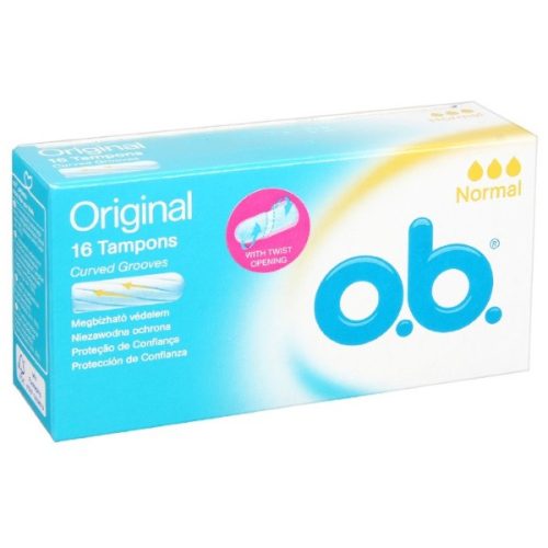 OB tampon 16db-os normál Curved Grooves