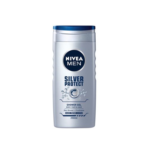 Nivea tusfürdő 250ml For men Silver Protect
