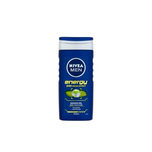 Nivea tusfürdő és sampon 250ml For Men Energy