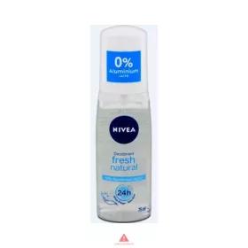 Nivea Natural Spray 75ml Pumpás Fresh Natural 0% Aluminium