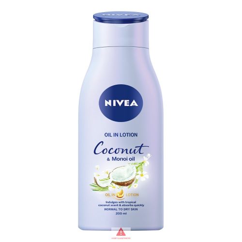 Nivea testápoló 200ml Oil Kókusz & Monoi