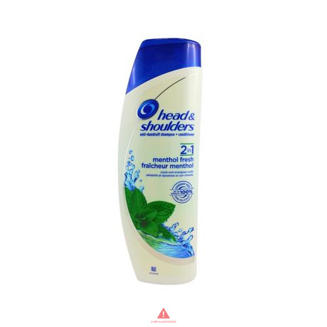 Head & Shoulders sampon 400ml 2in1 Menthol