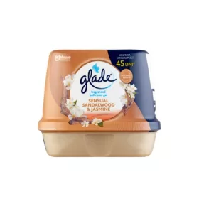   Glade Fürdőszobai Légfrissítő Zselé 180gr Sensual Sandalwood&Jasmin (Barna)
