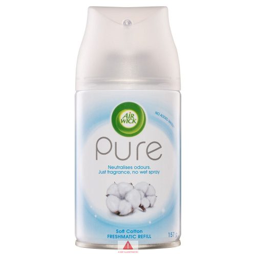 Air Wick Fresh Matic illatosító ut. 250ml Pure Soft Cotton