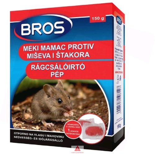 Bros rágcsálóírtó pép 150g (1639)