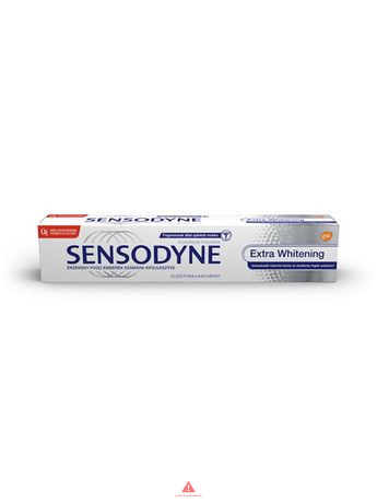Sensodyne fogkrém 75ml Extra Whitening/Soin Blancheur