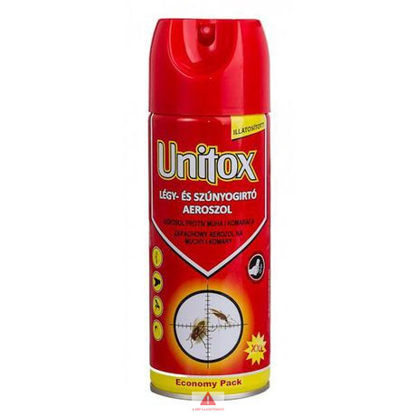 Unitox légy és szúnyogirtó aerosol 400ml illatosított