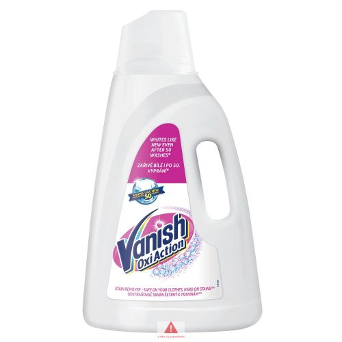 Vanish Folteltávolító 3L Fehér Ruhához (White)