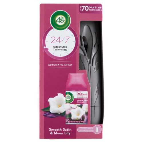 Air Wick Fresh Matic illat. kész.+ut 250ml Smooth Satin & Moon Lily