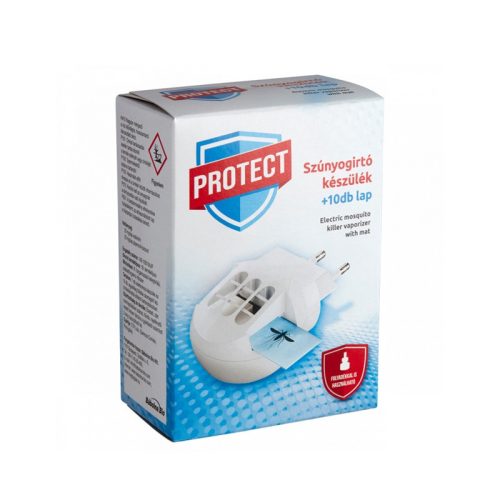 Protect Plus Elektromos Készülék+Szúnyogírtó Lap 10db-os