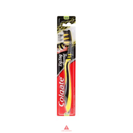 Colgate fogkefe Zig-Zag Charcoal Medium