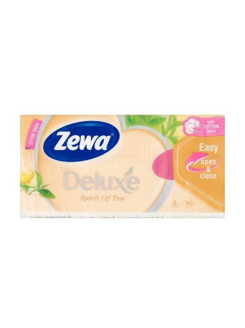 Zewa papírzsebkendő 90db 3rtg. Deluxe Spirit of tea