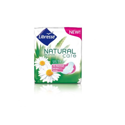 Libresse eü. betét 10db-os ultra normal clip Natural Aloe&kamilla