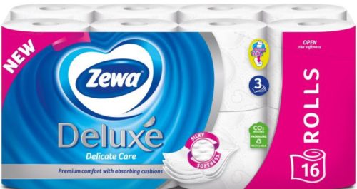 Zewa eü.papír 16tek. 3rtg. Deluxe Pure White