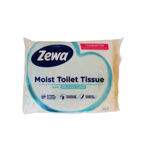 Zewa nedves toalettpapír 42db-os Sensitive-Pure