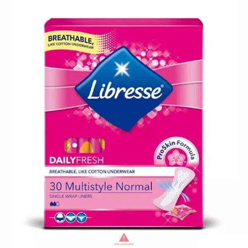 Libresse tisztasági betét Normal 30db-os Rózsaszín-Kék