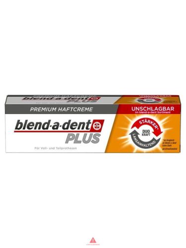 Blend-a-dent Plus Műfogsor Rögzítő Krém 40gr Dual Power