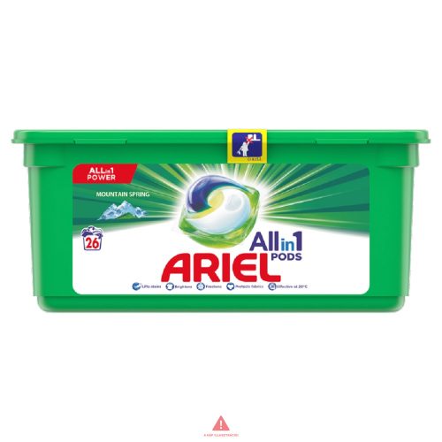 Ariel kapszula 26db-os Mountain Spring /26X25,2gr/