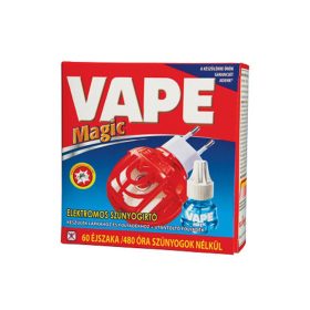   Vape Elektromos szúnyogírtó készülék+ Foly.ut. 60éjsz Kombi