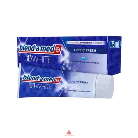 Blend-a-med Fogkrém 75ml 3D White Arctic Fresh