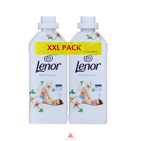 Lenor öblítő konc. 2X810ml (32 mosás) DUO Cotton Fresh