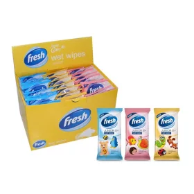 Fresh nedves törlőkendő 15db-os Junior